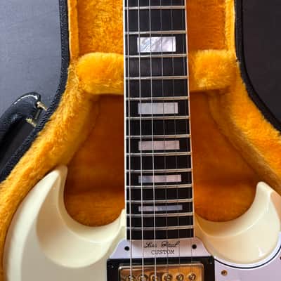 Gibson Custom Shop 60th Anniversary '61 Les Paul SG Custom 2021 - Polaris White image 10