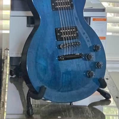 Gibson Les Paul Studio Lite Translucent Blue 1991 - Translucent Blue image 2