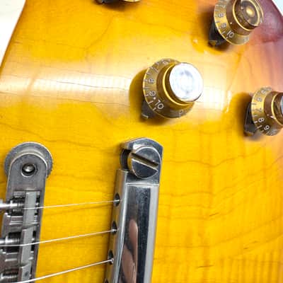 2012 Gibson Custom Shop 1959 Les Paul R9 - Washed Cherry Sunburst Sunburst VOS image 16