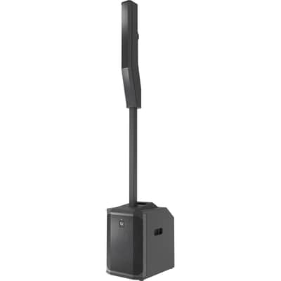 Electro-Voice Evolve50M Powered Portable Column Mixer DJ PA Speaker System Black image 6