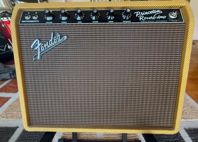 Fender '65 Princeton Reverb Reissue "Lacquered Tweed" FSR Limited Edition 12-Watt 1x12" Guitar Combo 2015 - Lacquered Tweed image 1