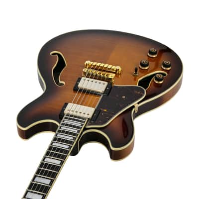 Ibanez Artcore AS93FML-VLS Expressionist LH Acoustic-Electric Guitar, Violin Sunburst, PW2105XXXX image 2