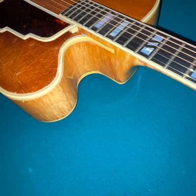 1953 D’Angelico Blond Cutaway New Yorker image 4