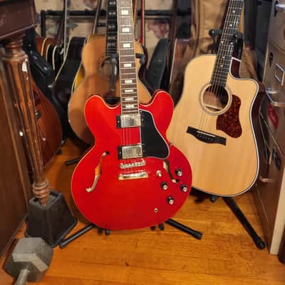 Epiphone   Limited Edition Marty Schwartz ES-335 Guitar Sixties Cherry w/Case image 2