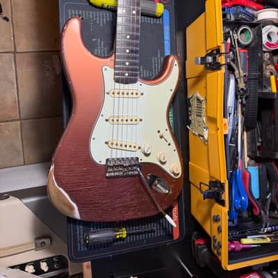 Fender Stratocaster 1964 - Burgundy Mist image 13