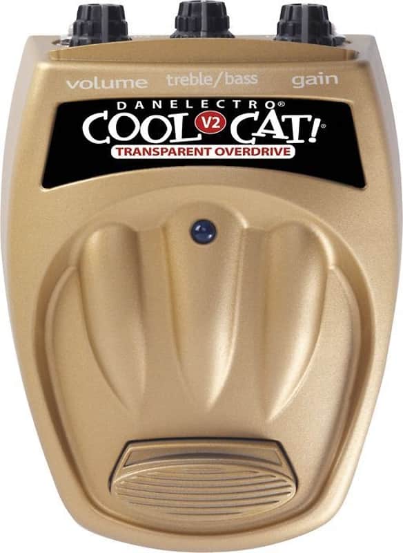 Danelectro Cool Cat CTO-2 Trans Overdrive V2 Guitar Pedal image 1
