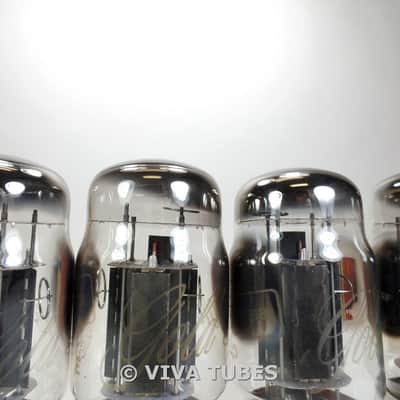 NOS NIB Ip Matched Quad (4) Original Genalex GOLD LION KT88 [6550] Vacuum Tubes image 4