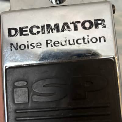 (USED) ISP Technologies Decimator Noise Reduction Pedal 2012 - Silver image 6