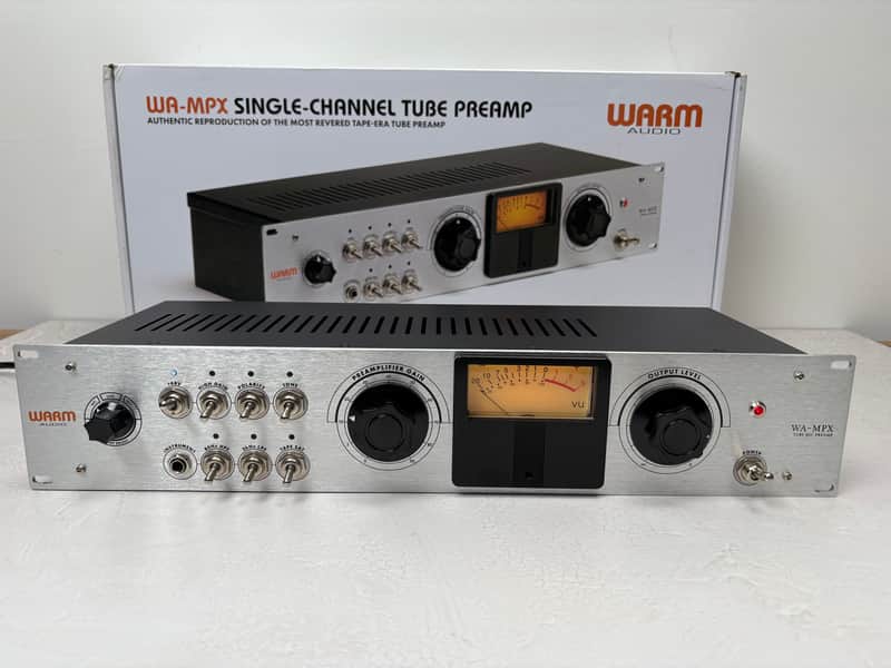 Warm Audio WA-MPX 1-Channel Microphone Preamp 2023 - Present - Silver image 1