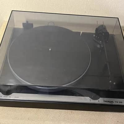 THORENS TD-318 Rare Vintage Turntable Serviced Tested Belt Drive Warranty image 19