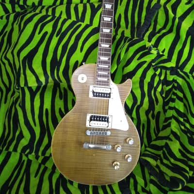 Bacchus Live Road 2000s - Reliced Amber Flame Top, Killer Look and Tones, Blue Tweed Hardshell Included image 9