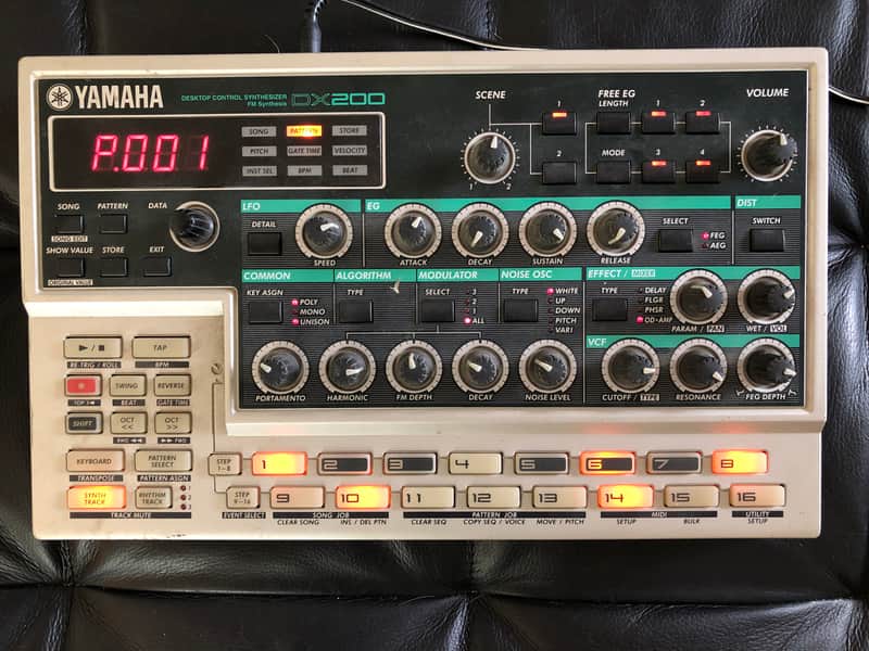 Yamaha DX200 Desktop Control FM Synthesizer DX7 PLG150-DX DX-200 Synth image 1