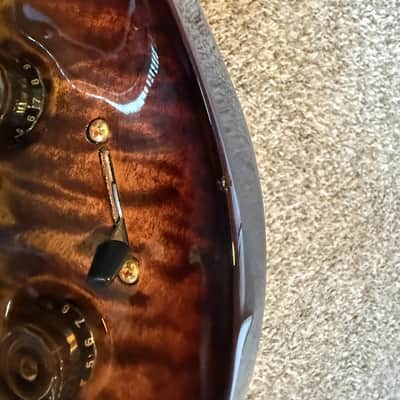 PRS P22 / Custom 22 Piezo Stoptail 10-Top 2012 - 2016 - Black Gold Burst image 13