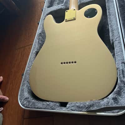 VIDEO! Squier John 5 Signature J5 Telecaster - (US customers, tax included in shipping cost) Frost Gold with hard case image 5