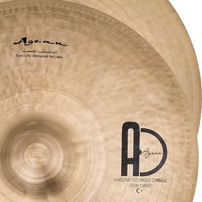 Agean Cymbals 15" Special Jazz Hi-hat Jazz image 2