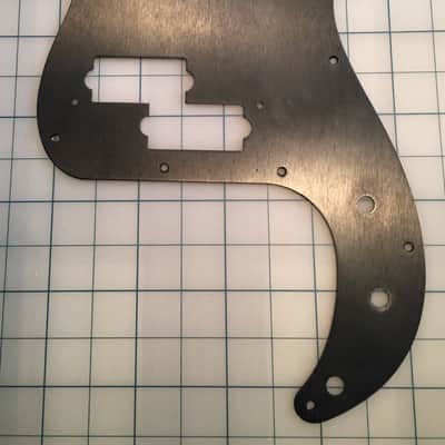 Black Aluminum Anodized Precision P-Bass Pickguard image 1
