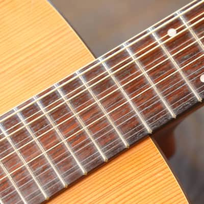 Vintage! 1980’s Simon & Patrick Luthier W.C. Natural Satin 12-String Acoustic/ Electric Guitar + Case image 8