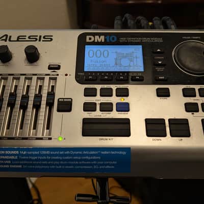 Alesis DM10 X Kit Electronic Drum Set 2010s - Black image 2