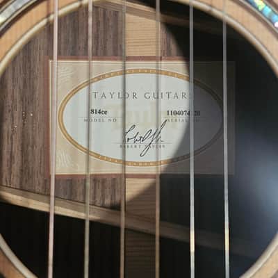 Taylor 814ce with ES2 Electronics 2014 - 2017 - Natural image 3