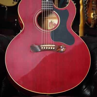 Gibson Starburst Studio centennial 1994  - Cherry red image 6