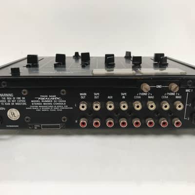 Realistic Stereo DJ Mixer Mixing Console Radio Shack 32-1200A image 4