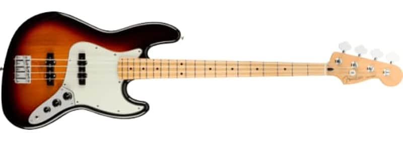Fender Player Jazz Bass®, Maple Fingerboard, 3-Color Sunburst-MX22110106 image 1
