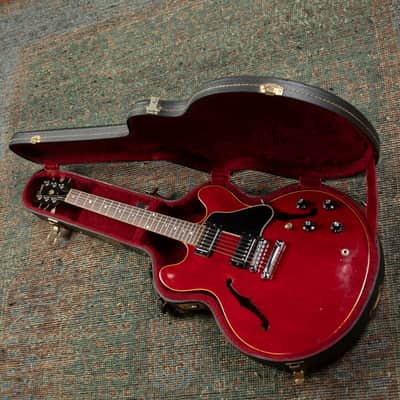 1979 Gibson ES-335 Dot neck, patent number pickups, factory stop tail w/ case image 21