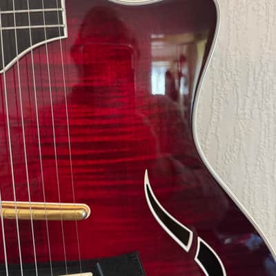 Taylor T5-C1 Custom Maple 2007 - Translucent Red image 17