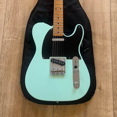 Fender Vintera '50s Telecaster Modified with Maple Fretboard 2019 - 2023 - Surf Green image 1