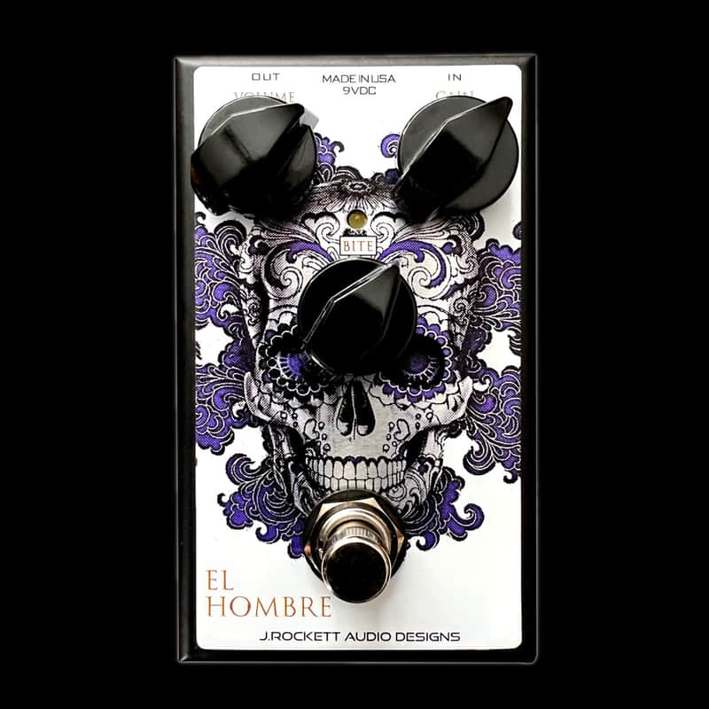 J Rockett Audio Designs El Hombre Overdrive Guitar Effect Pedal image 1