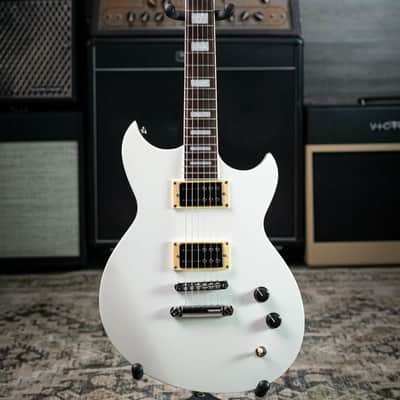 Reverend Robin Finck Signature Electric Guitar - Ice White image 3