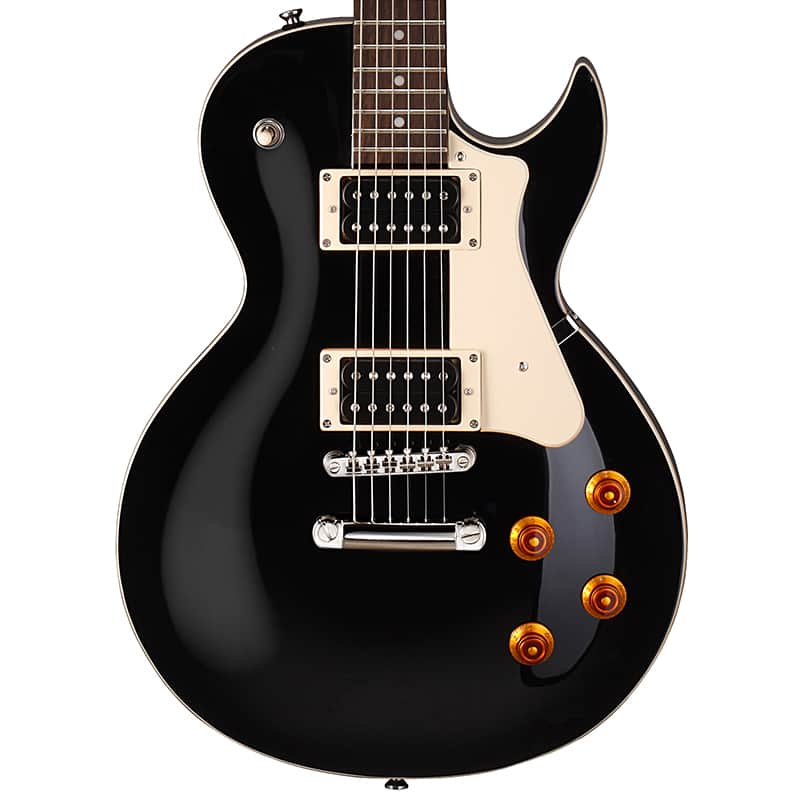 Cort CR100 Singlecut Black image 1