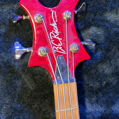 B.C. Rich Beast Bass Red With case image 6