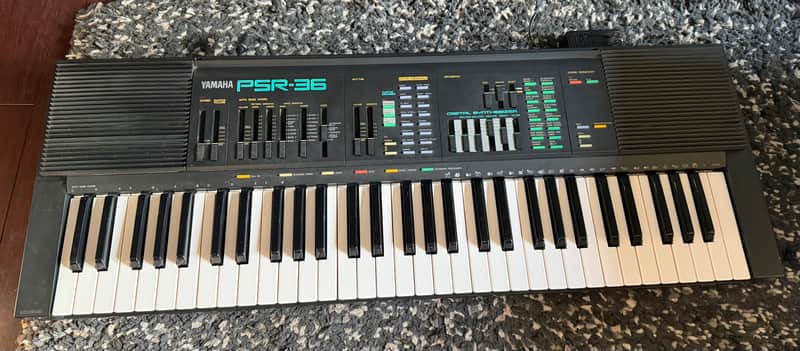 Yamaha PSR-36 1980s - Black