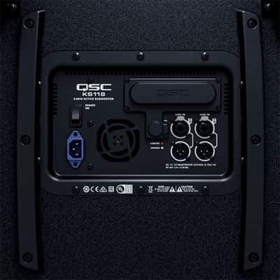 QSC KS118 3,600W 18" Powered Subwoofer NEW - BLACK image 4