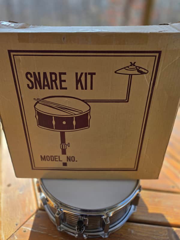 Vintage Cannon Percussion Snare Drum Kit 70's image 1
