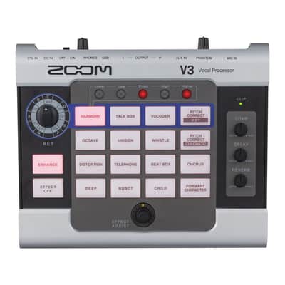 Zoom V3 Multi-effects Vocal Processor and USB Audio Interface with 1 XLR Input image 1