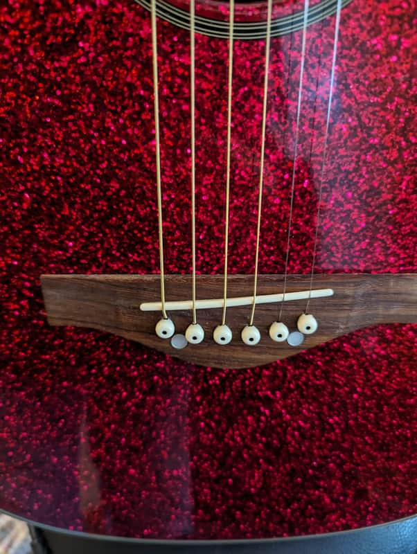 Rock Guitar Daisy Sparkle Pink Electric - | Acoustic Deep 0 Pixie