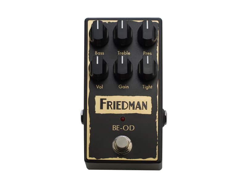 Used Friedman BE-OD Overdrive Guitar Effects Pedal image 1