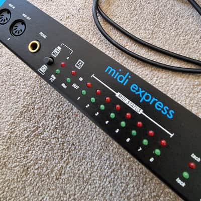 MOTU MIDI Express XT USB MIDI Interface 2017 - Present - Black image 4