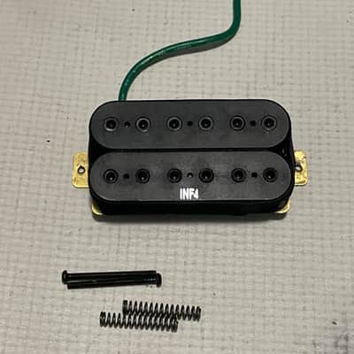 2000's Ibanez RG5EX1 RG Series INF4 Black Bridge Humbucker Guitar Pickup 16k image 1