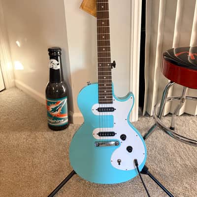 Epiphone Les Paul Melody Maker E1 (Les Paul SL) 2017 - 2025 - Turquoise image 1