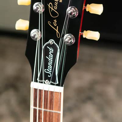 Gibson Les Paul Standard 50s Figured Electric Guitar - Iced Tea with Hardshell Case image 5