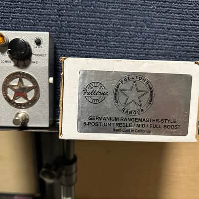 Fulltone Custom Shop Ranger Treble Boost 2010s - Silver image 1