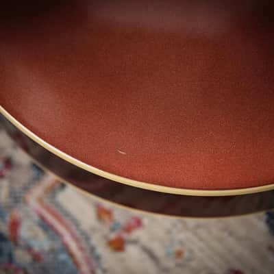Gretsch G6118T 120th Anniversary Model Bamboo Yellow over Copper image 23