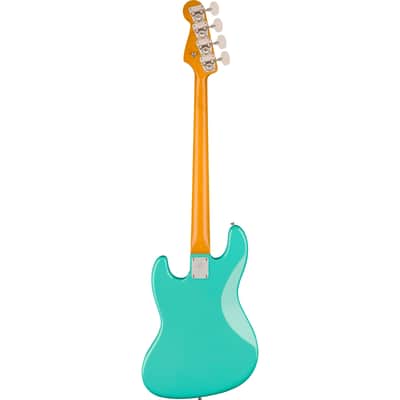 Fender American Vintage II 1966 Jazz Bass RW Sea Foam Green - 4-String Electric Bass image 2