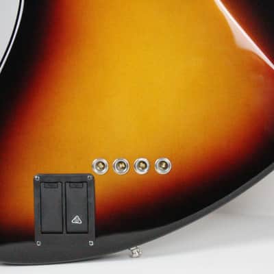 2024 Fender American Ultra II Meteora Bass ~Ebony Fretboard~ Ultraburst 4-String +OHSC w/COA image 14