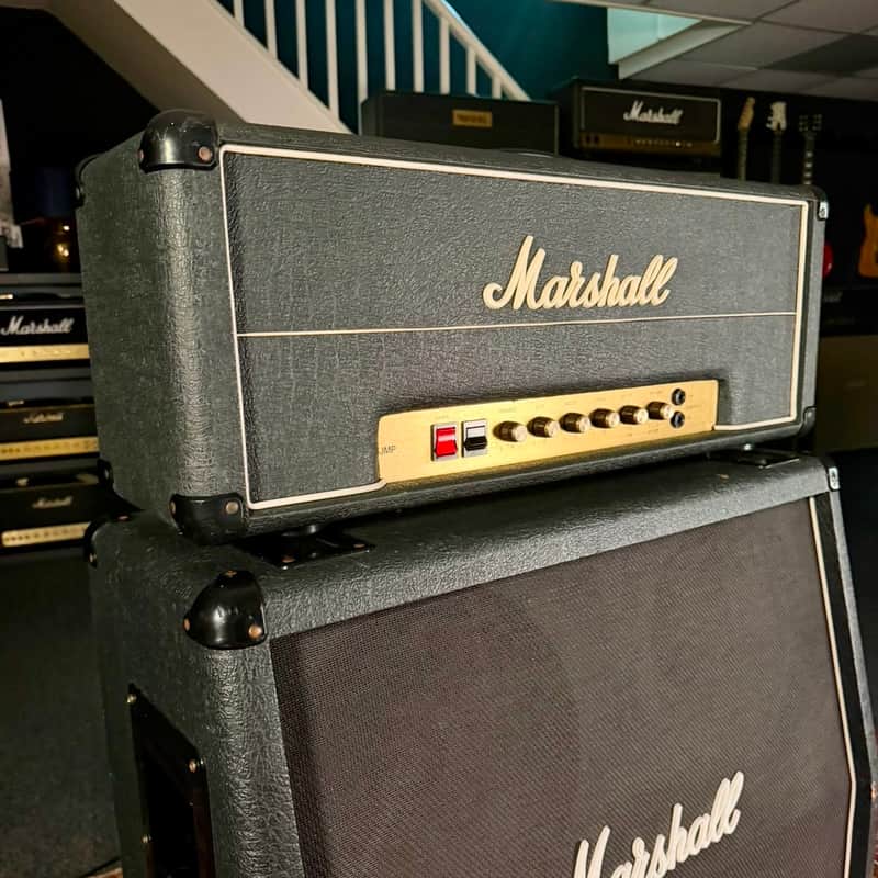Marshall JMP 2203 Mk2 Master Model Lead 100-Watt Guitar Amp Head 1977 - Serviced image 1