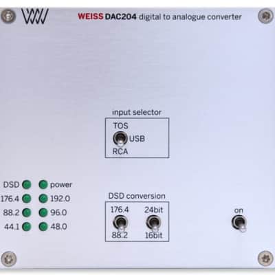 Weiss DAC204 - Multiformat DAC and Format Converter image 1