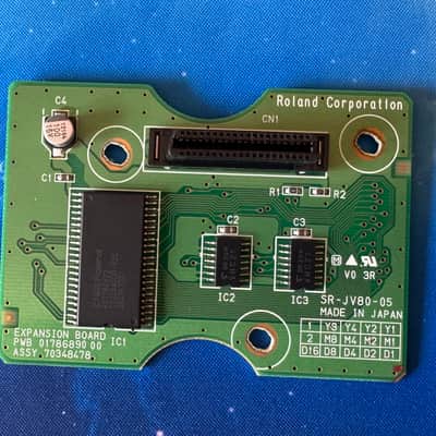 Roland SR-JV80-05 World Expansion Board 1990s - Green image 2